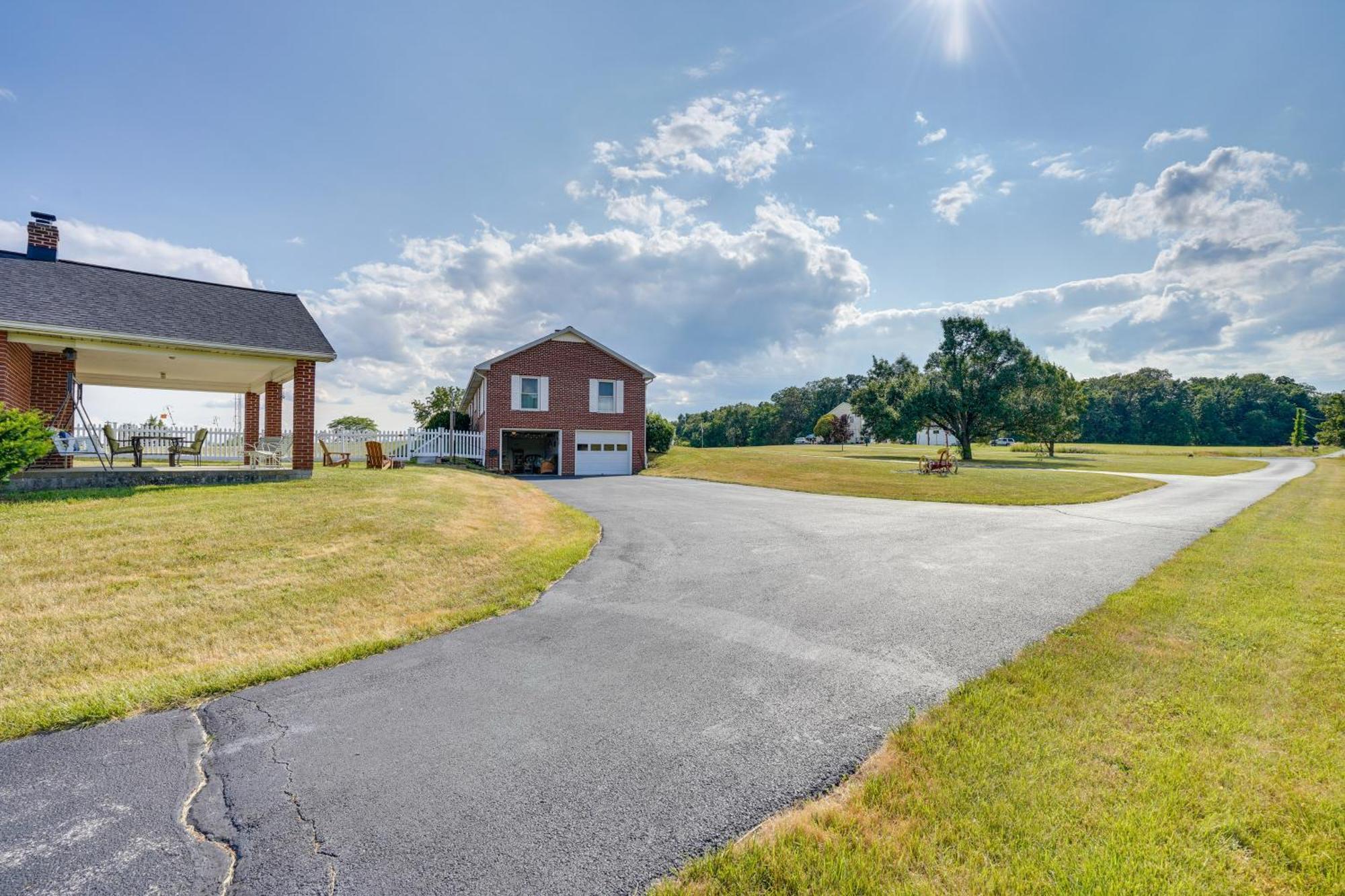 The Md And Pa Line Retreat Scenic Country Getaway! Appartement Emmitsburg Buitenkant foto
